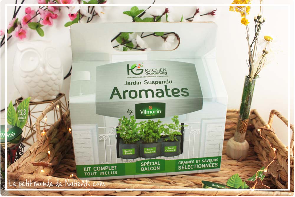 Jardin suspendu Aromates Vilmorin