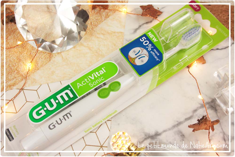 brosse à dent électrique ActiVital sonic de GUM