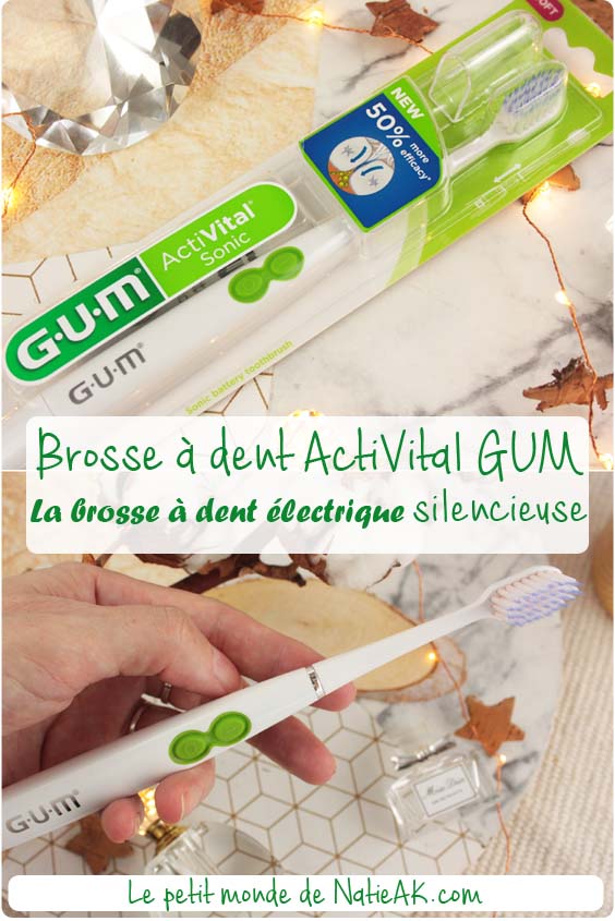Avis sur la brosse à dent électrique pas cher ActiVital sonic de GUM