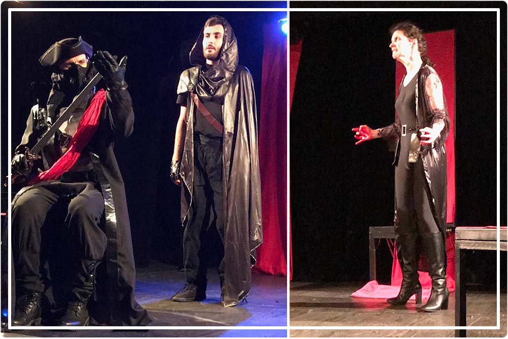 Comédiens de la pièce Macbeth (s) (crédit Who's Afraid compagnie )