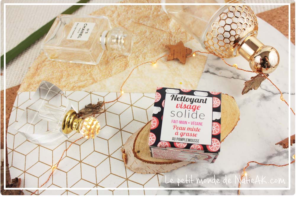 nettoyant visage solide Cruelty free et vegan