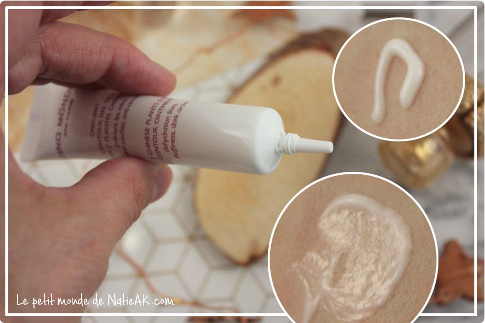 contour des yeux déshydraté