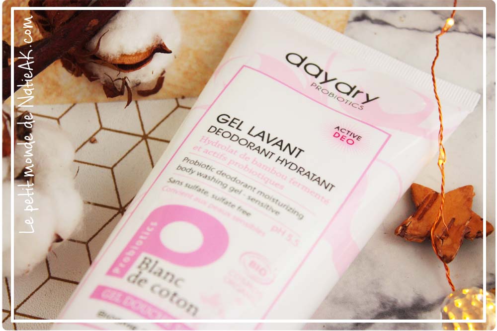 gel douche déodorant probiotique bio vegan cruelty free