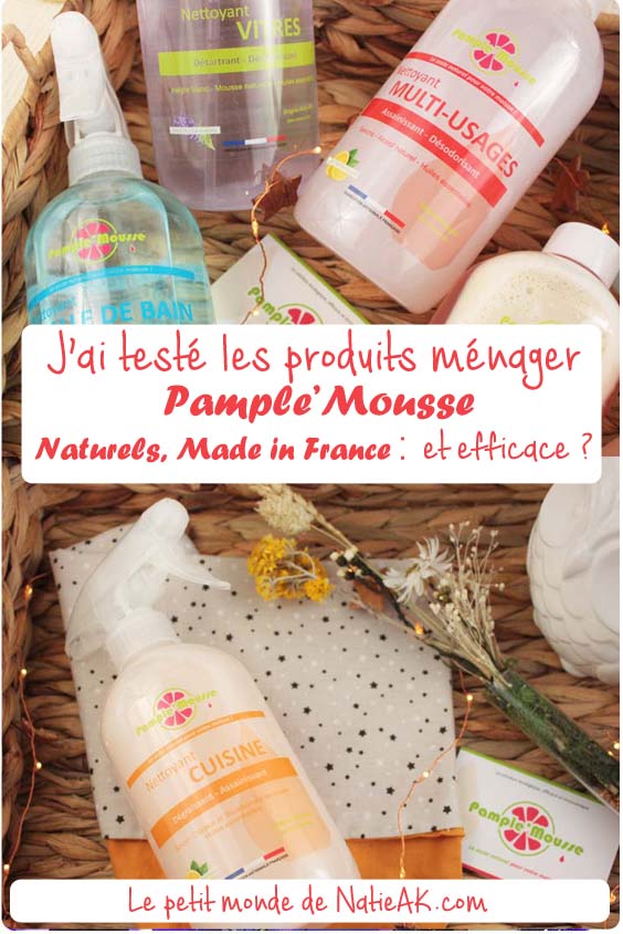 Pample'Mousse Produits ménagers