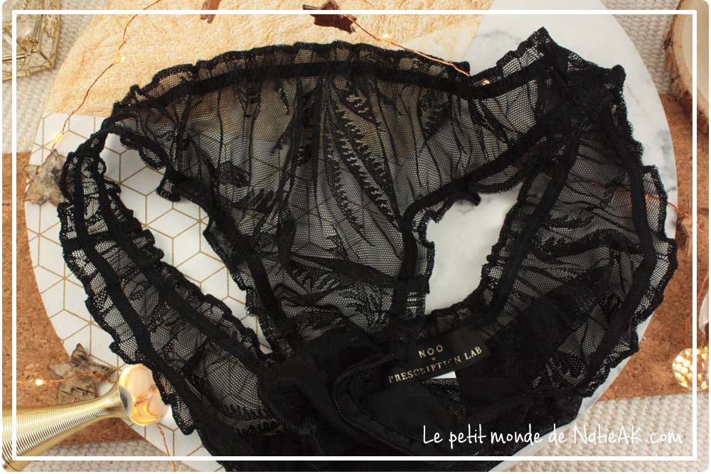 Culotte transparente femme