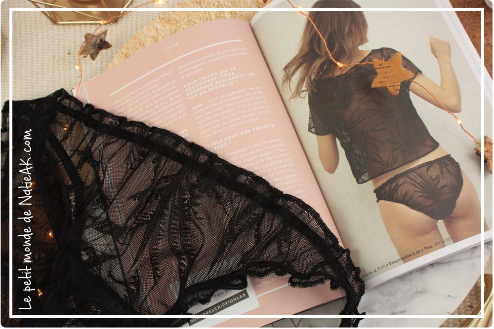 sous vêtement femme dentelle