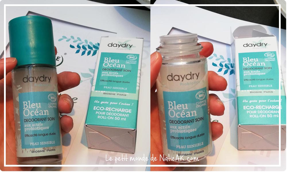 déodorant Bleu océan naturelle écologique bio