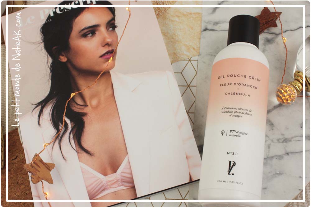 Prescription Lab & Noo gel douche sans perturbateur endocrinien