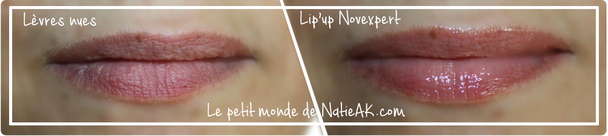 Soins bio Novexpert gloss transparent volumateur