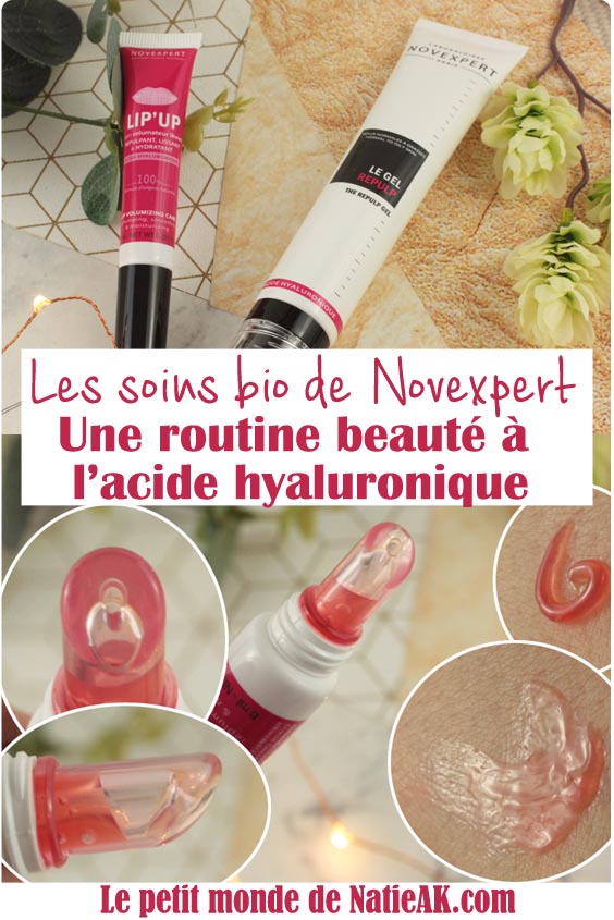 Soins bio Novexpert soins visage acide hyaluronique 