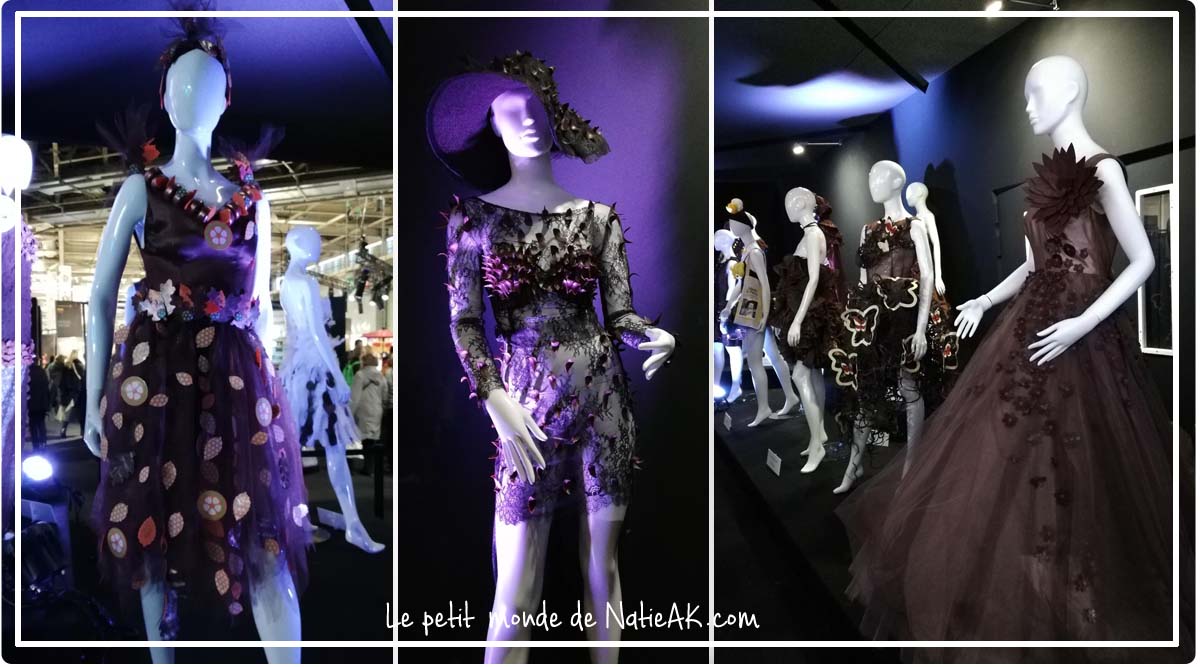 Salon du chocolat 25ème édition robe en chocolat