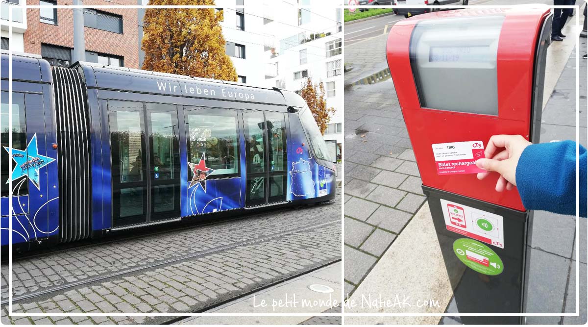se déplacer à Strasbourg en transport en commun Découvrir Strasbourg en hiver