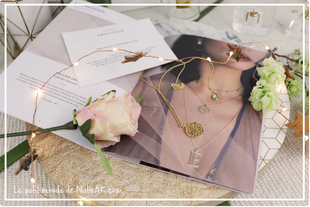 collier Eros collection Empreinre