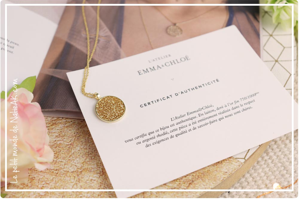 collier argent filigrane