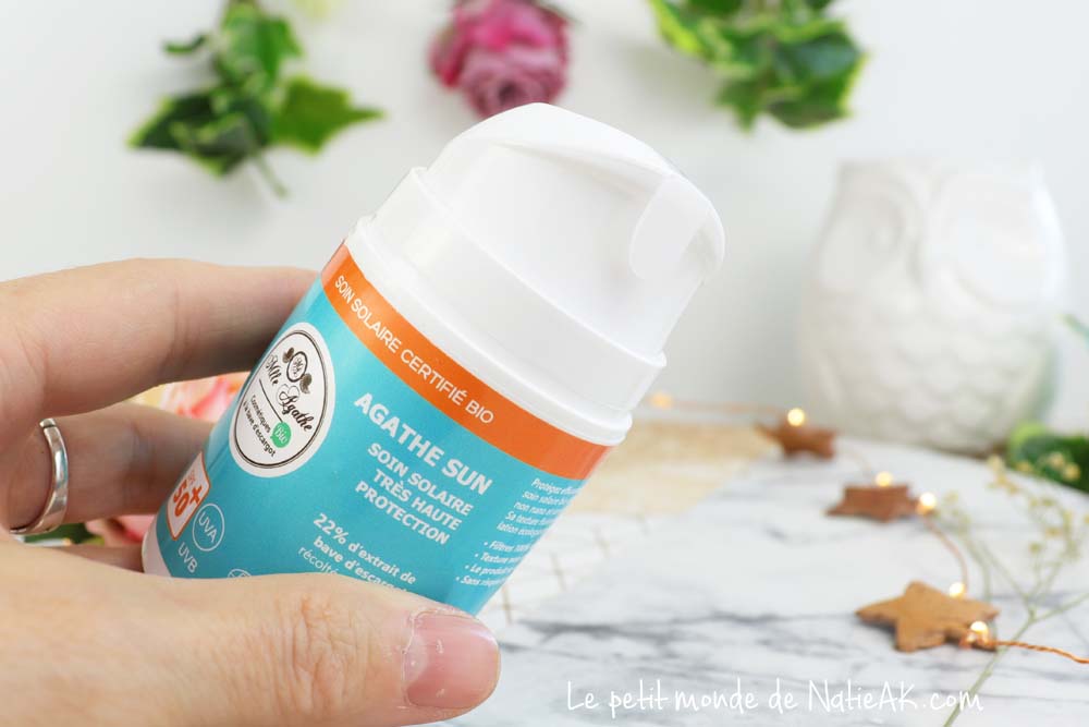 Crème à la bave d'escargot bio