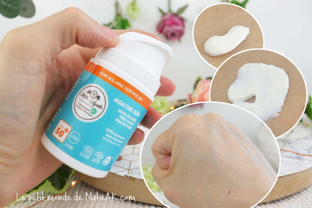 Crème solaire bio