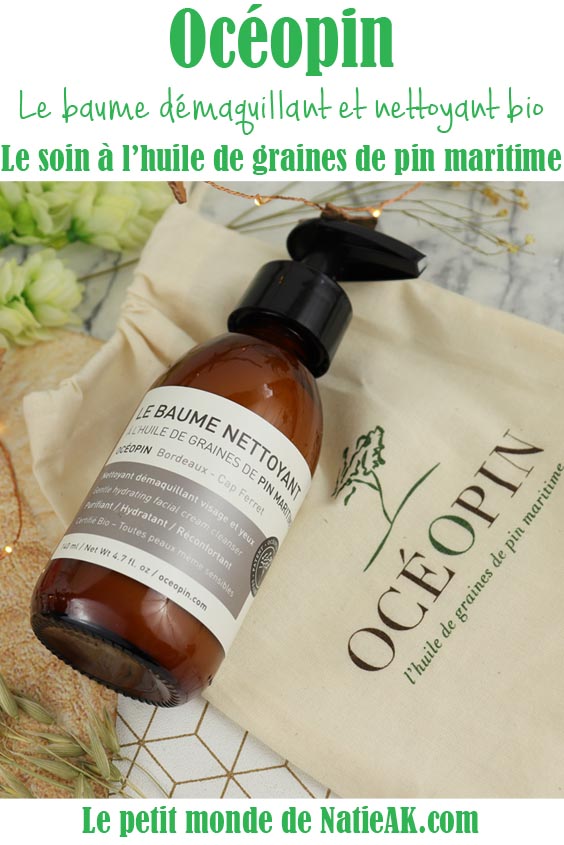 Océopin avis baume nettoyant démaquillant