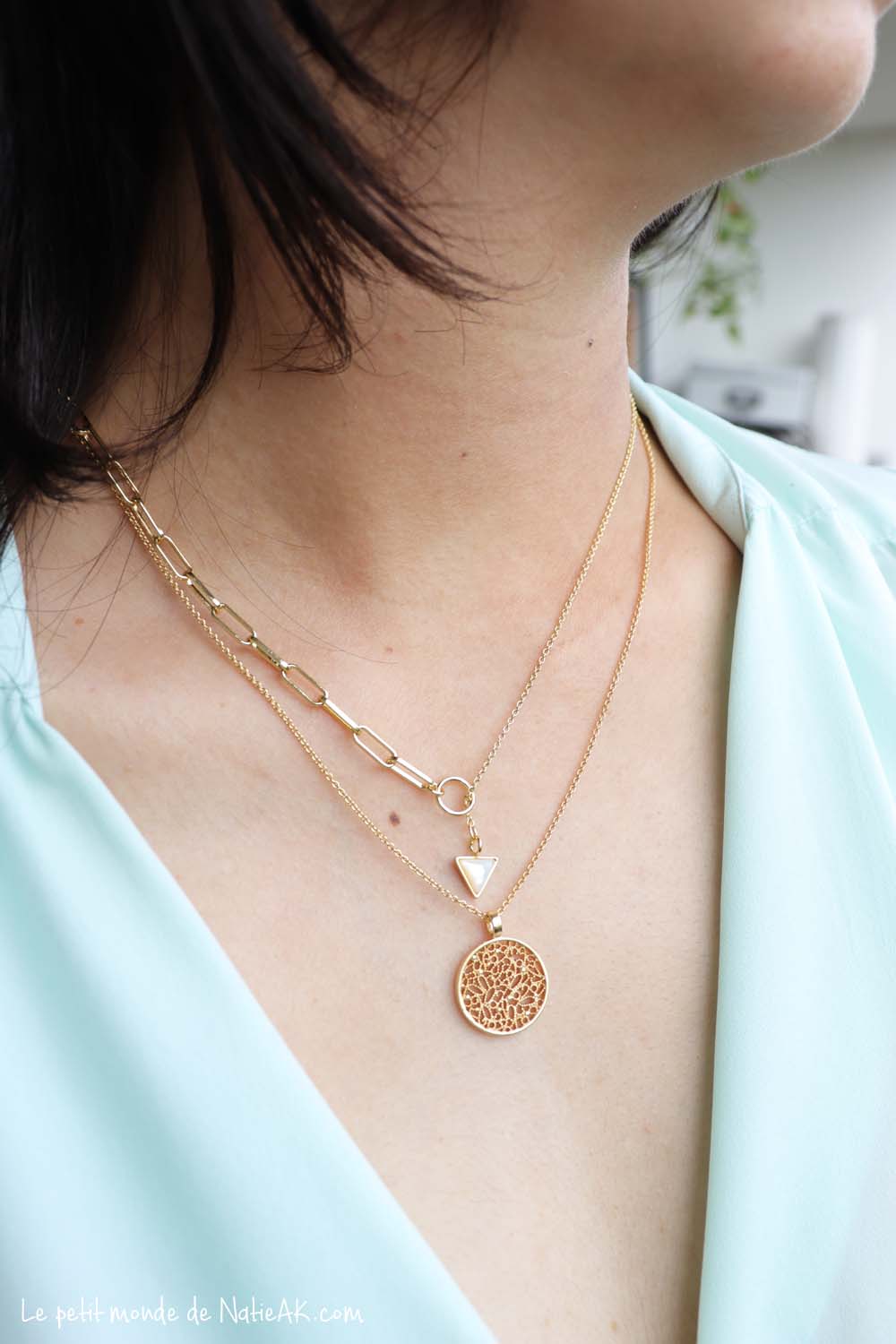 collier pierre Emma et chloé