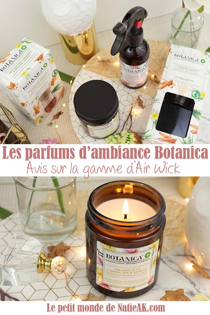 parfum d'ambiance Botanica Air Wick avis