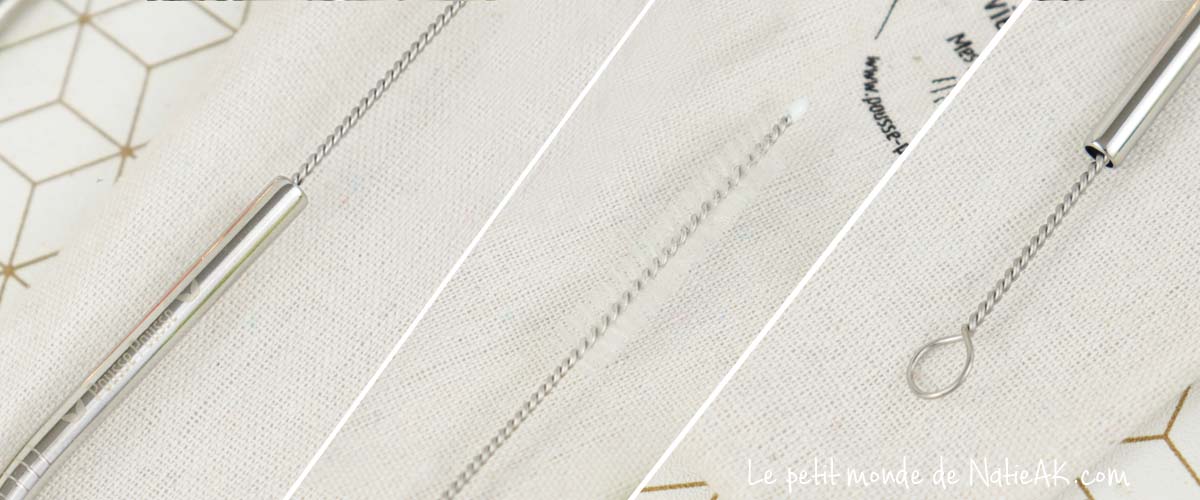 où acheter des pailles en inox ? goupillon paille inox