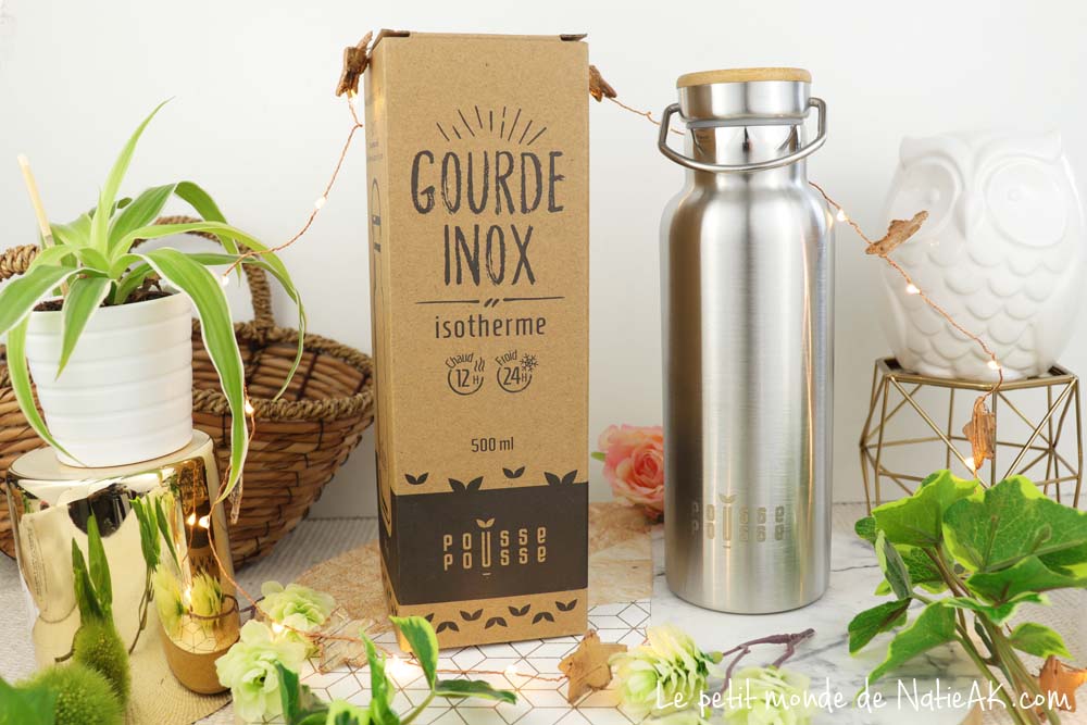 gourde inox isotherme gourde isotherme Pousse Pousse