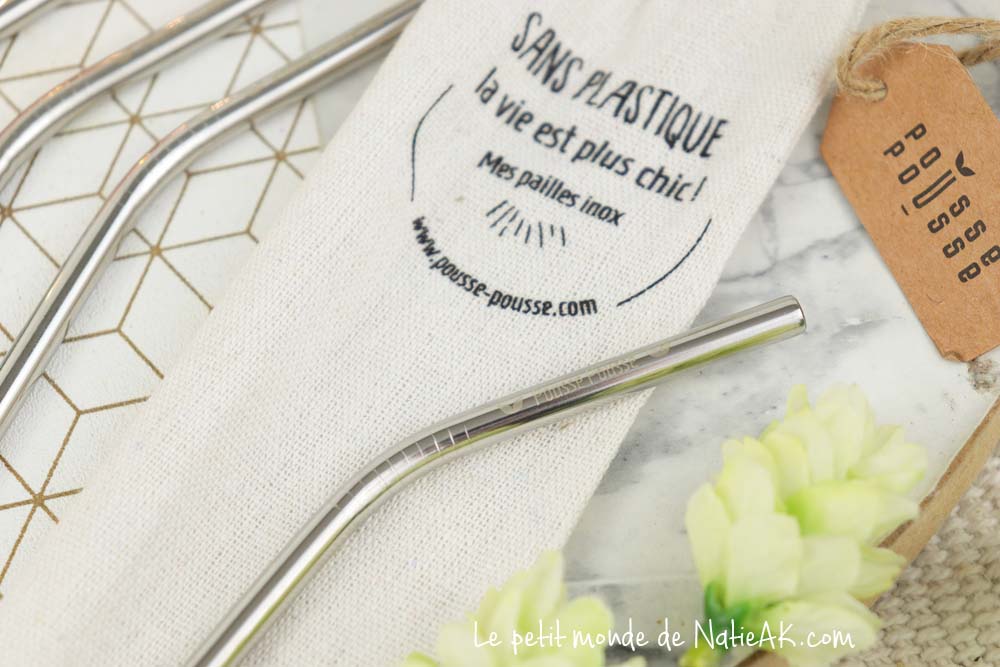 paille réutilisable goupillon paille inox