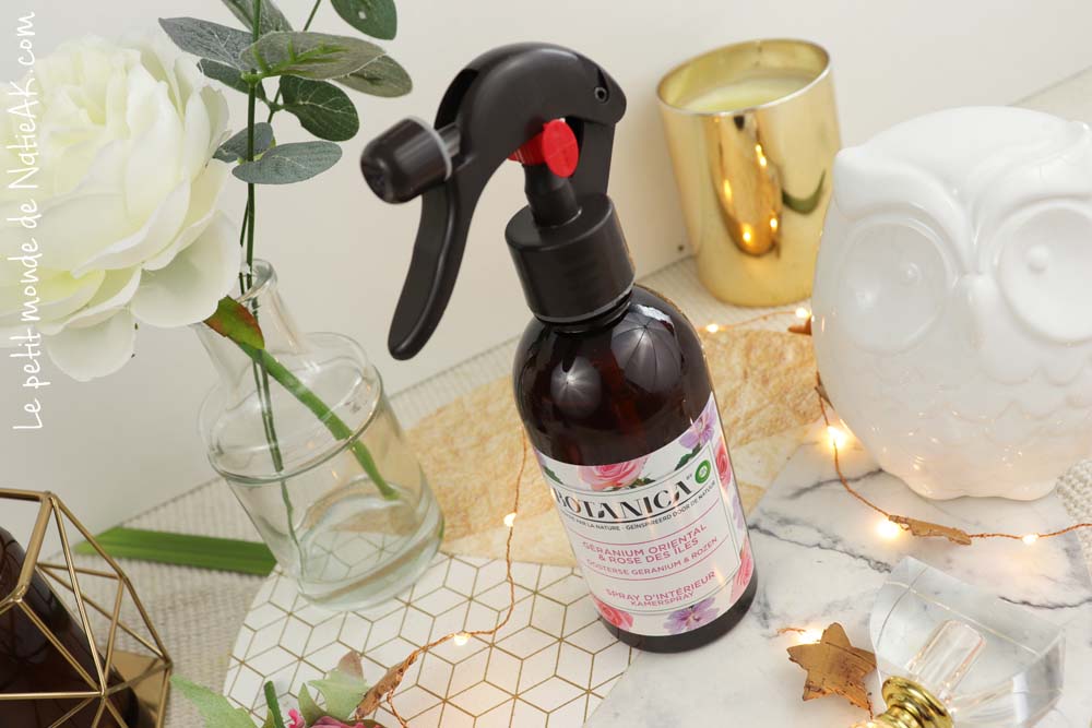 Botanica Spray géranium oriental & rose des îles avis