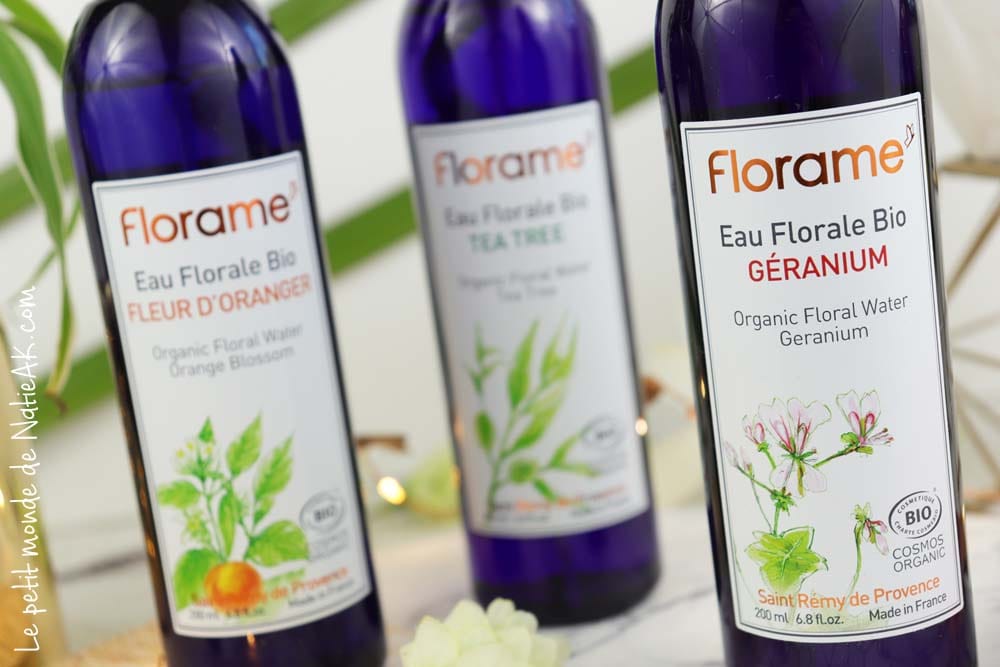 avis eau florale géranium bienfait Florame