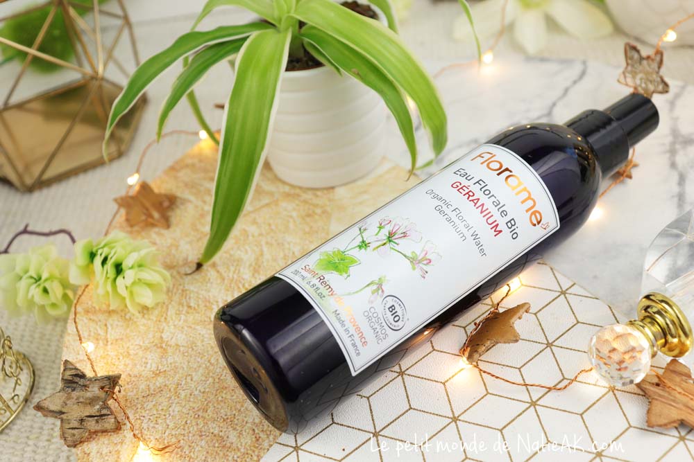 Florame eau florale de géranium bio avis