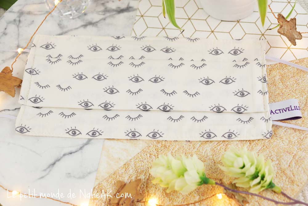 ActiveLilie Création Masque en tissu