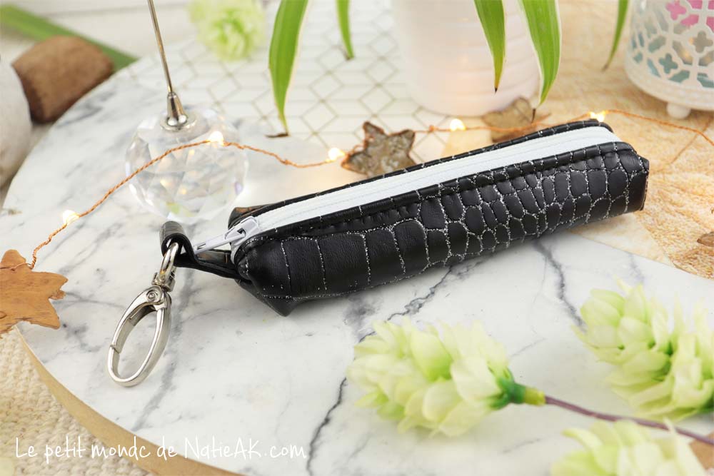 pochette de rangement pour masque en tissu