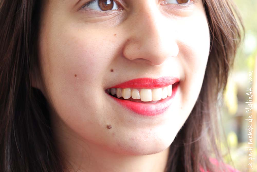 avis coquelicot rouge à lèvres vegan Pomponne