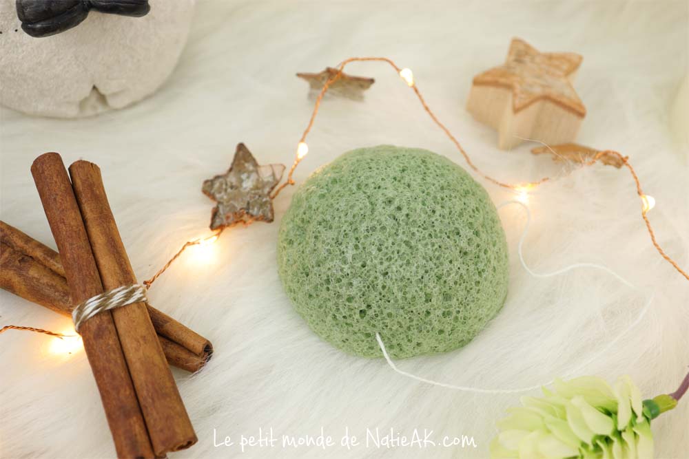 éponge konjac action