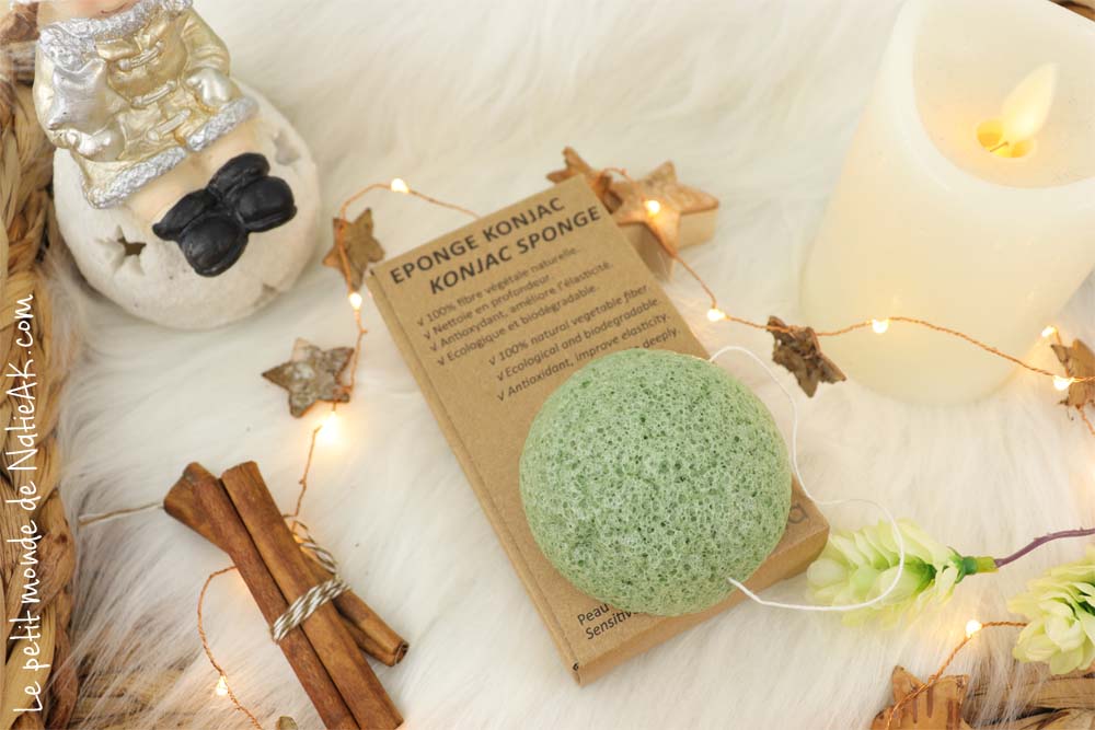 éponge konjac visage bienfaits