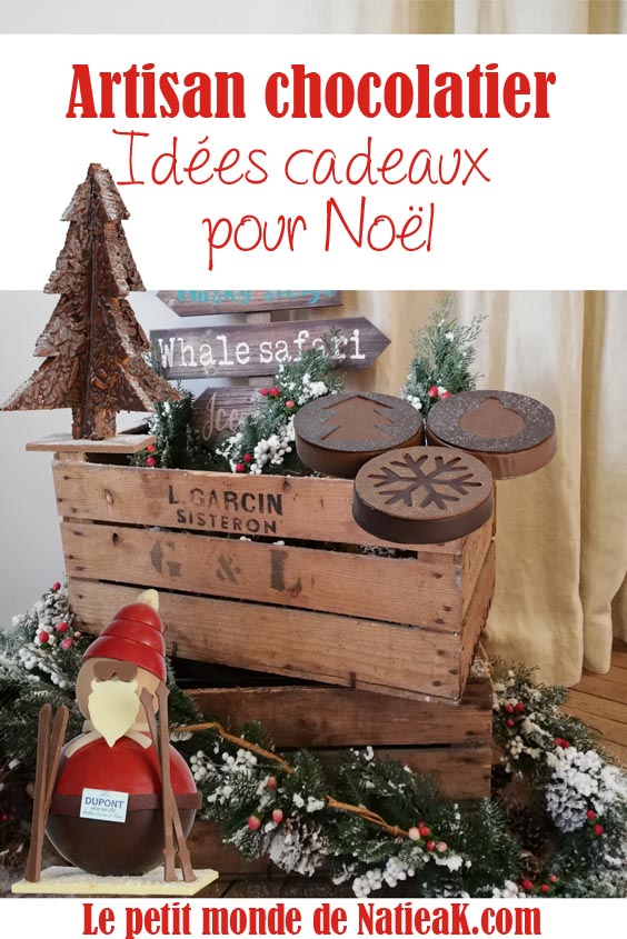 sélections de chocolats artisanaux Noël