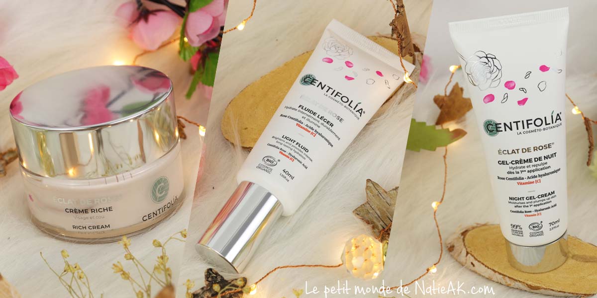 Fluide léger hydratation intense Eclat de rose Centifolia