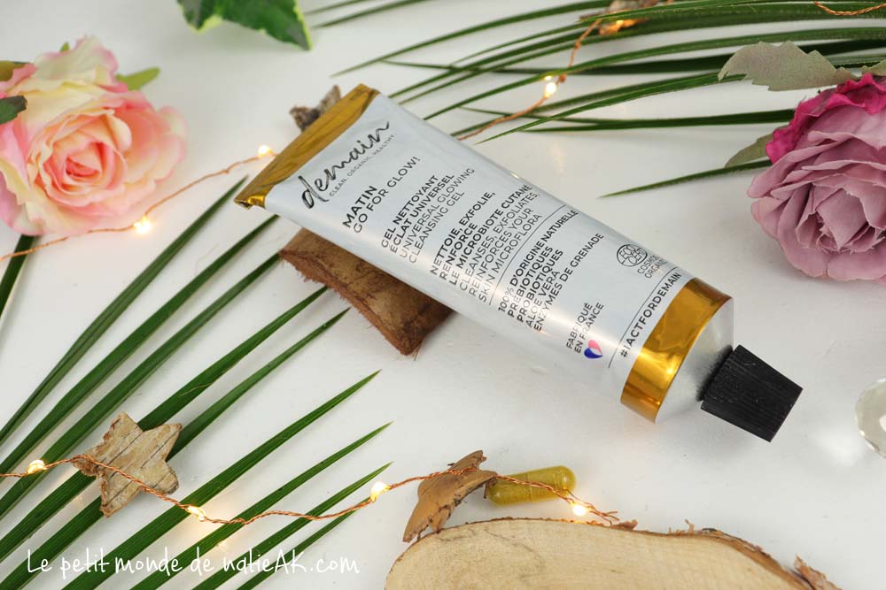 go for glow gel nettoyant exfoliant éclat universel Demain beauty