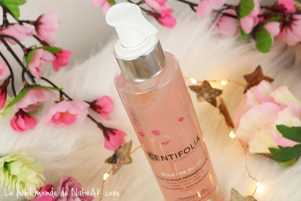 Gelée d'huile démaquillante Eclat de rose