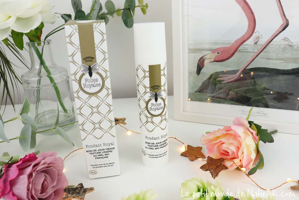 fondant royal soin de jour bio au miel Folies royales