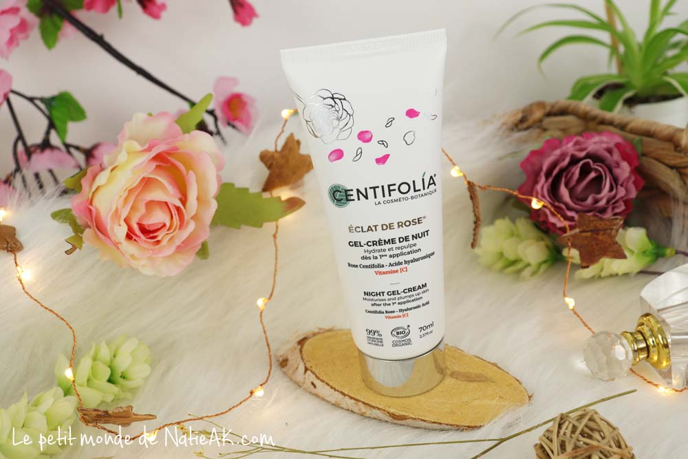 gel-crème de nuit Eclat de rose Centifolia avis