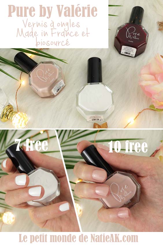 pure by Valérie vernis à ongles made in France