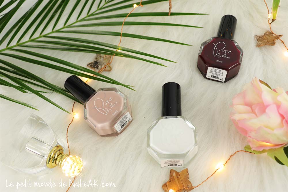 vernis à ongles cruelty free et vegan Pure by Valérie