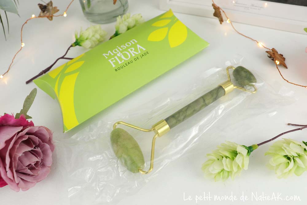 Rouleaux de massage en "jade"