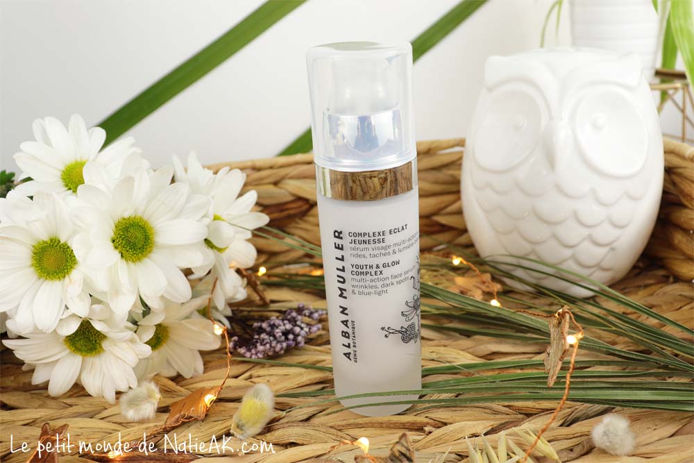 lumière bleue visage