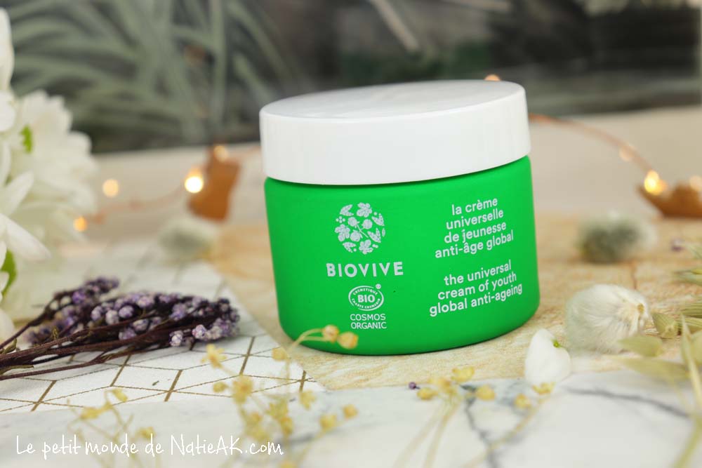 Soins gemmothérapie Biovive crème universelle de jeunesse anti-âge global Biovive