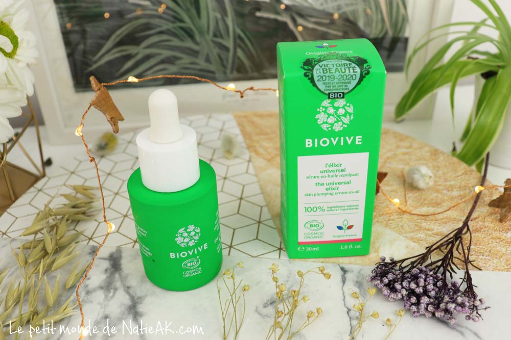 Elixir universel sérum en huile repulpant Biovive