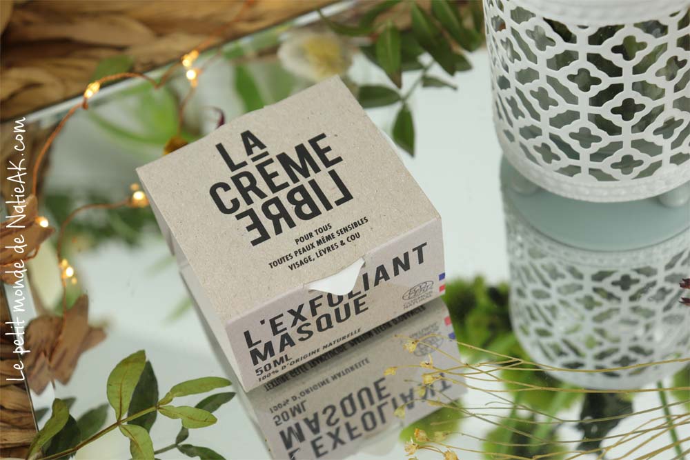 L'exfoliant masque La crème libre