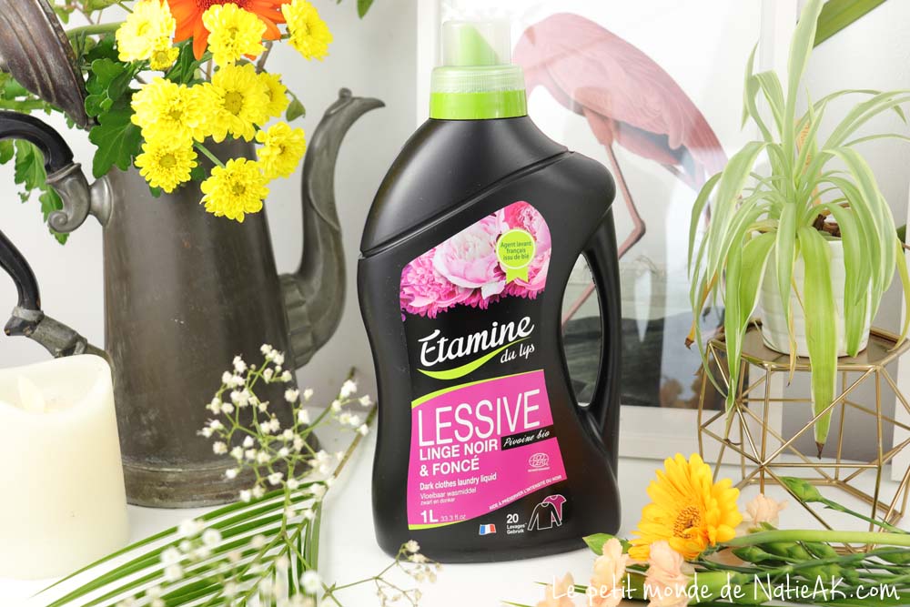 lessive linge noir et foncé