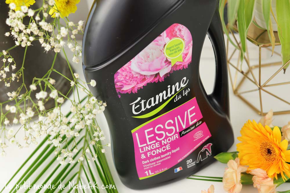 lessive pour linge noir vegan