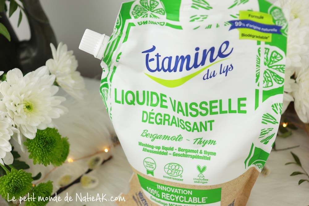 éco recharge mon matière 100 % recyclable